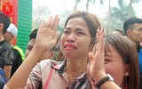 Những hình ảnh xúc động trong lễ giao quân ở Hà Nội